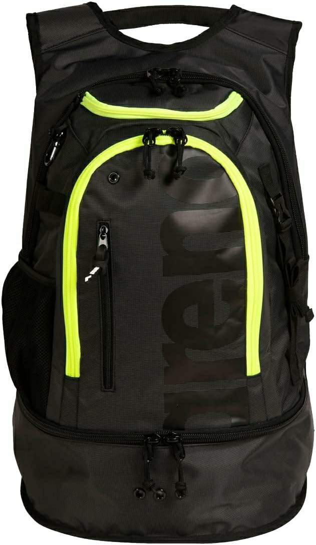 Genți pentru echipamente | Rucsac Unisex Adult Fastpack 3.0 pentru înot, rucsac sportiv pentru atleți, geantă de sală, compartiment pentru echipament/încălțăminte umedă, 40 litri Genți pentru echipamente Fum Întunecat