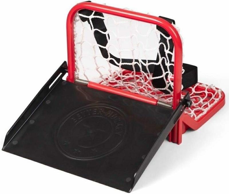 Echipament de antrenament | Better Hockey Extreme Pro Sauce Catcher – Ajutor pentru antrenamentul pasaților, Poartă de hochei miniaturală, Suportă până la 4 pucuri, Distracție grozavă în curte și la petreceri, Ușor de transportat Echipament de antrenament Echipament de antrenament